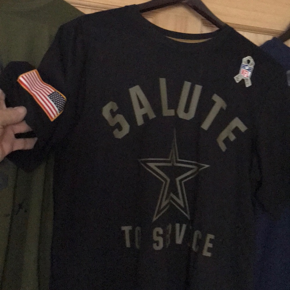 Salute to service Cowboys shirt